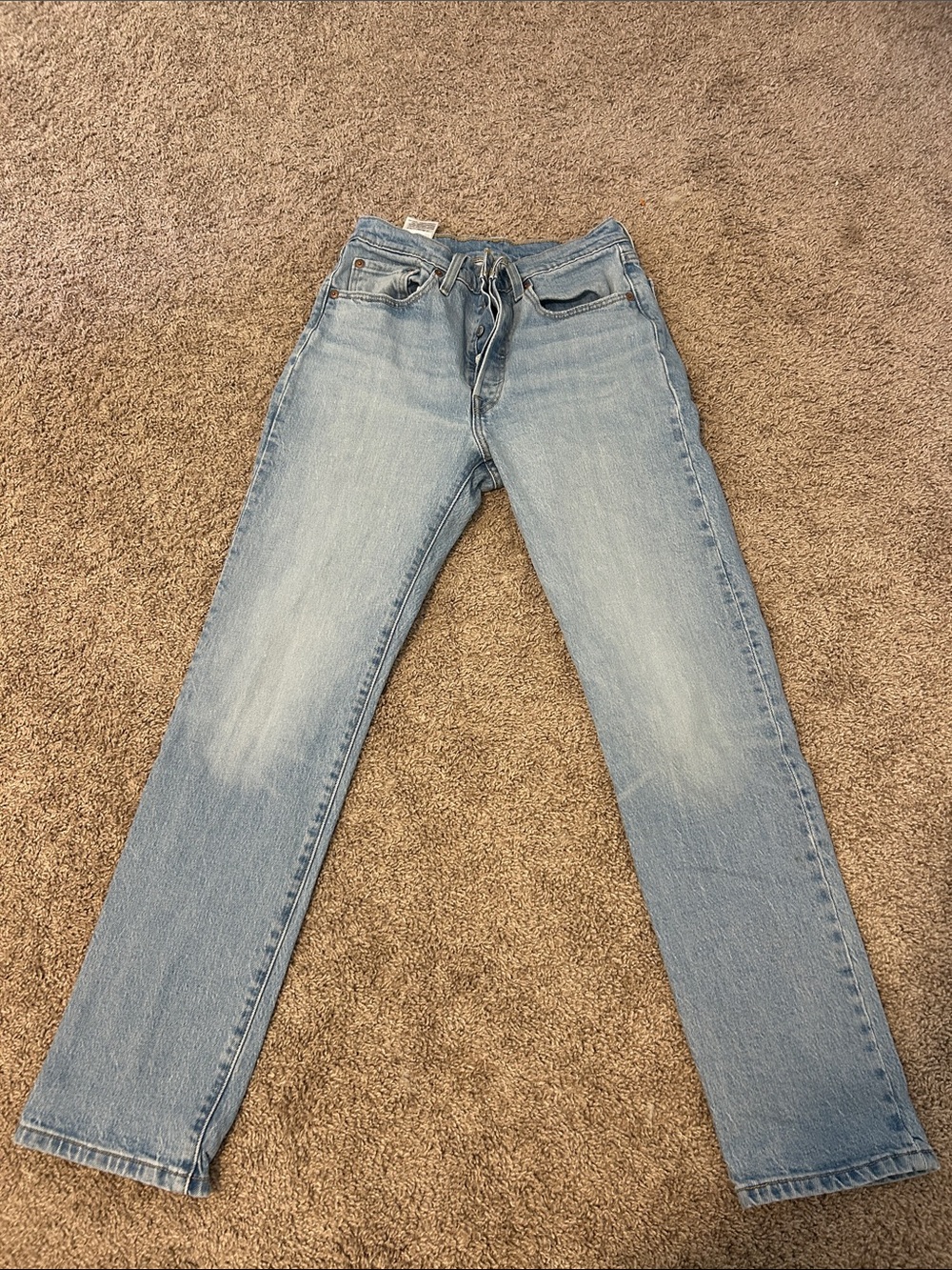Levi's Men's Light Wash Straight Jeans